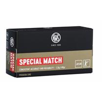 RWS Special Match(pris angitt pr. 100 stk)