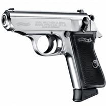 Walther PPK/S stainless i kaliber.22